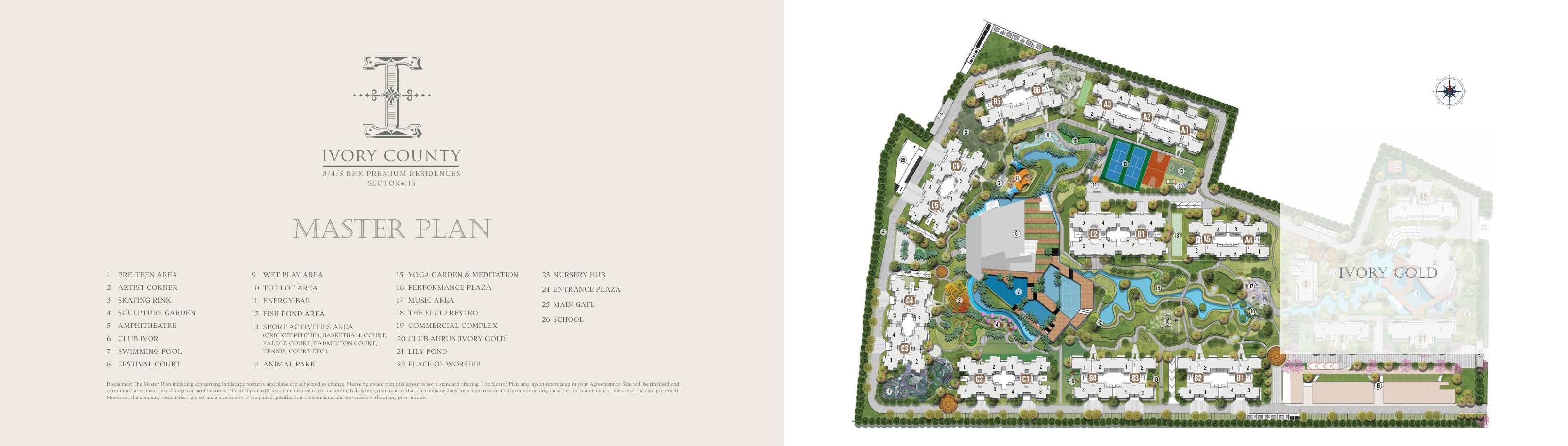 Ivory County — master plan (indicative; e-brochure)